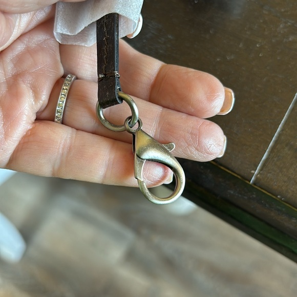 NWT P Nash tooled turquoise cross/wallet - Picture 7 of 7